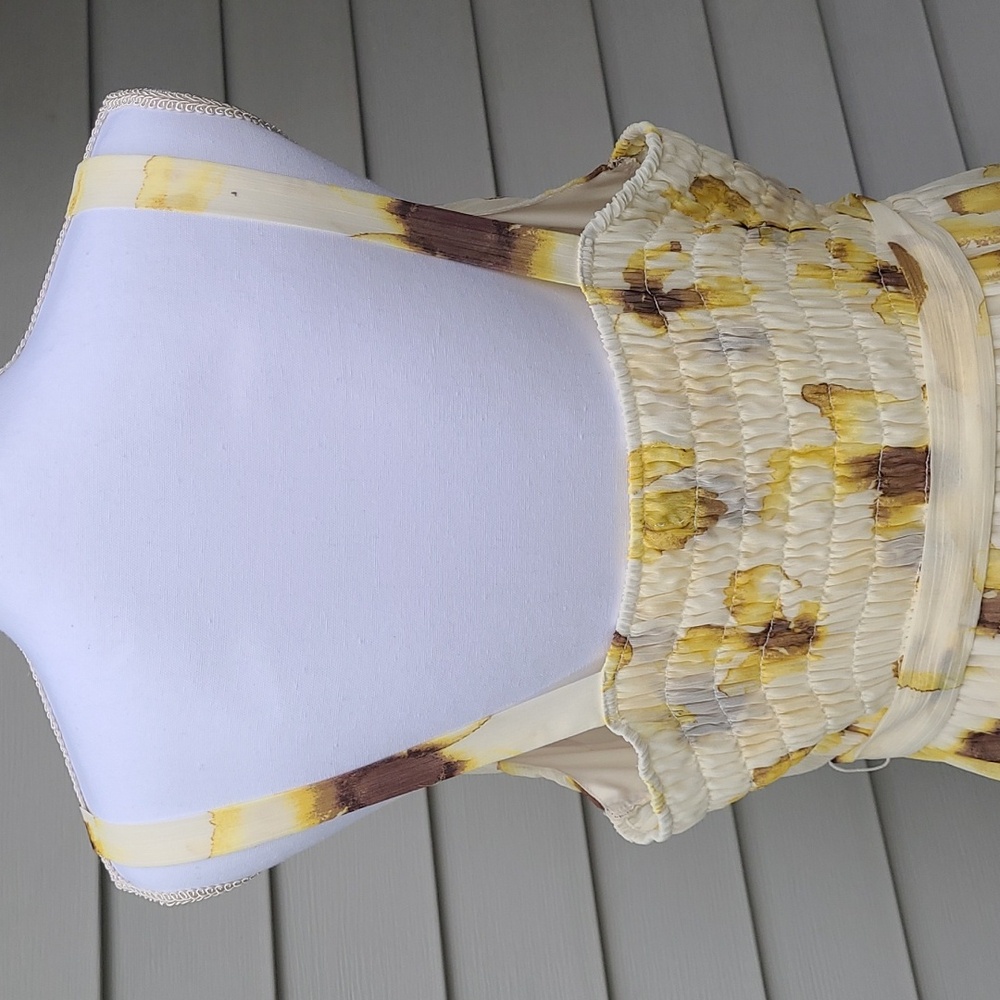 Simply Vera by Vera Wang Dress Floral Flowy Maxi Size XL - Picture 5 of 15